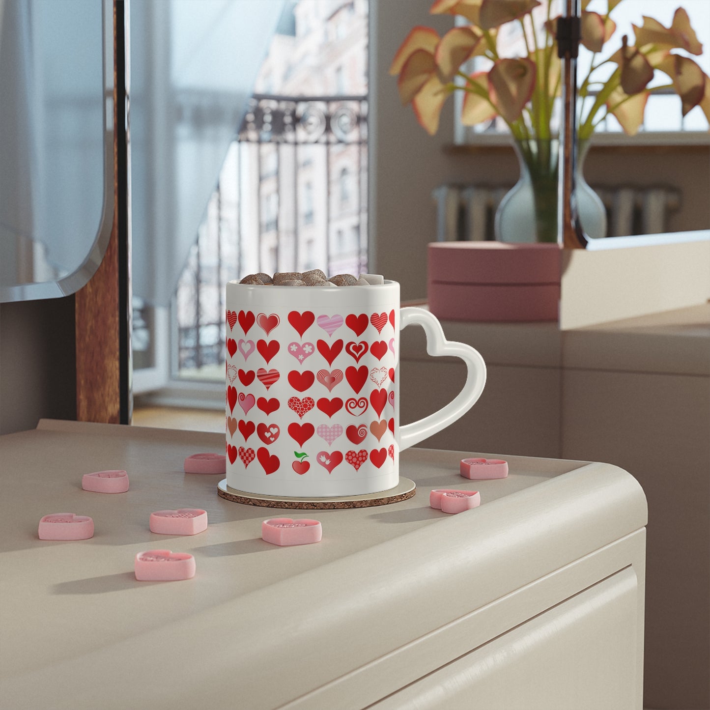 Heart-Shaped Mug