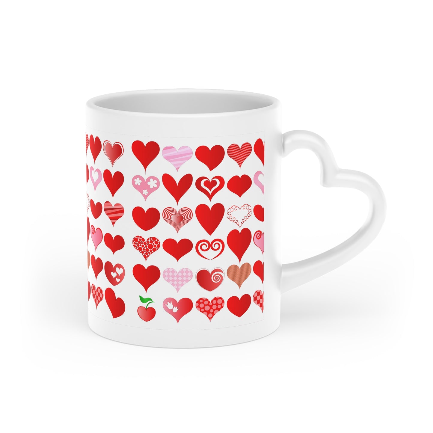 Heart-Shaped Mug